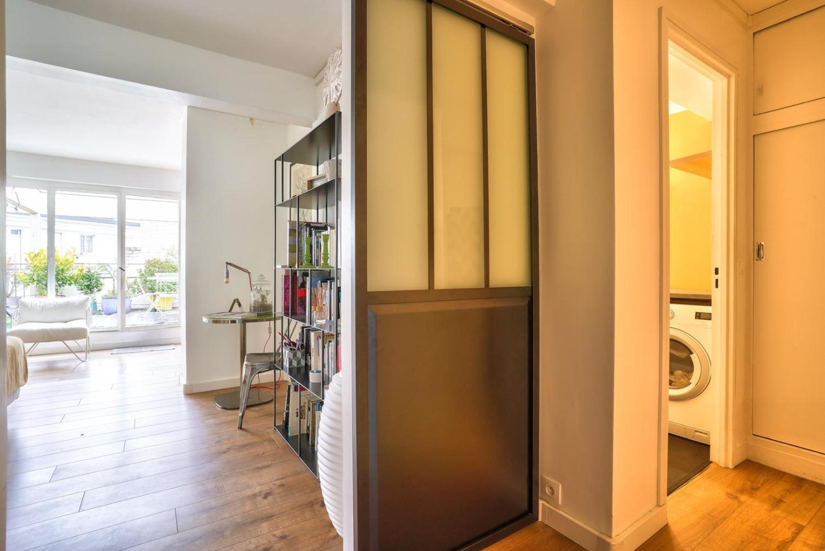 Guestready - Apt Confortable Avec Terrasse Au 18E Paris Exterior foto