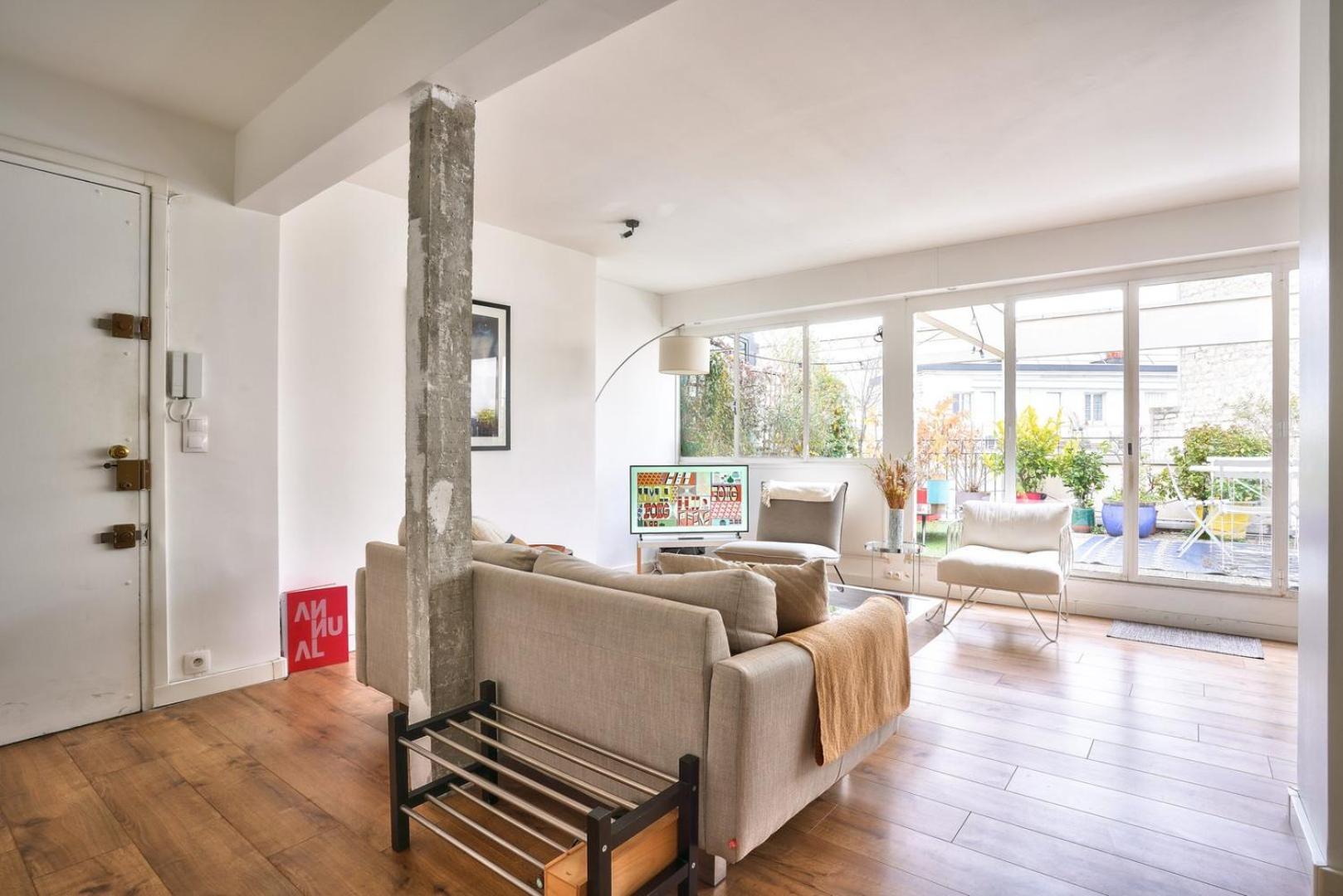 Guestready - Apt Confortable Avec Terrasse Au 18E Paris Exterior foto