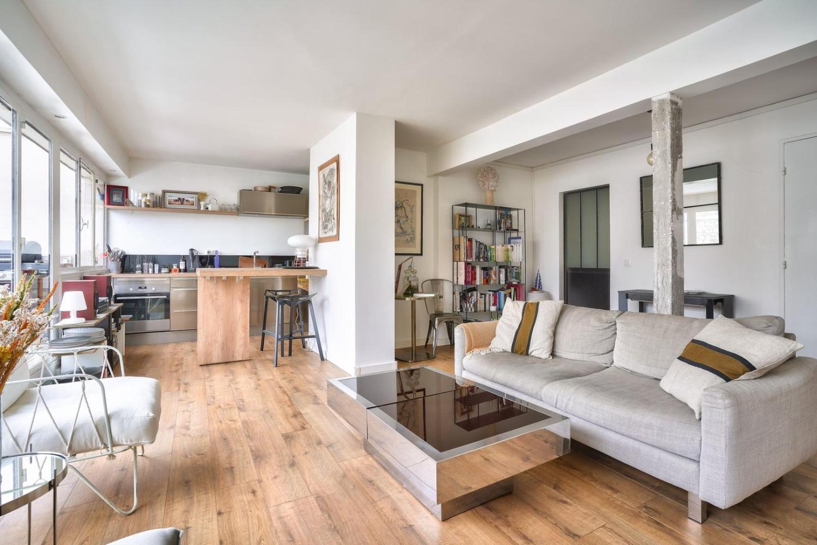 Guestready - Apt Confortable Avec Terrasse Au 18E Paris Exterior foto