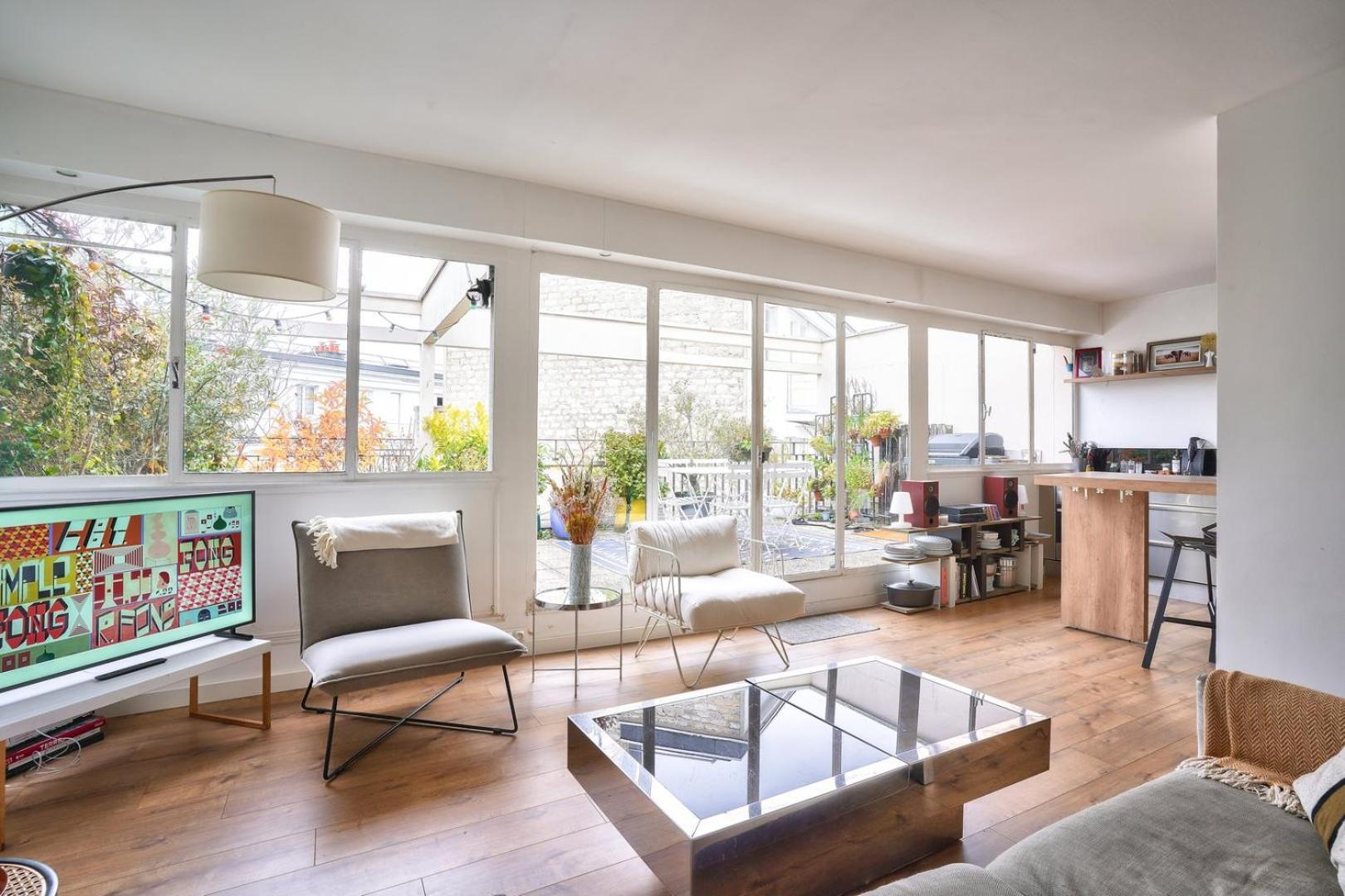 Guestready - Apt Confortable Avec Terrasse Au 18E Paris Exterior foto